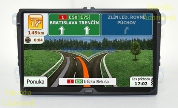 9" ANDROID NXP FM TUNER pre VW-ŠKODA-SEAT